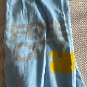 Free City Blue sweat pants size XS